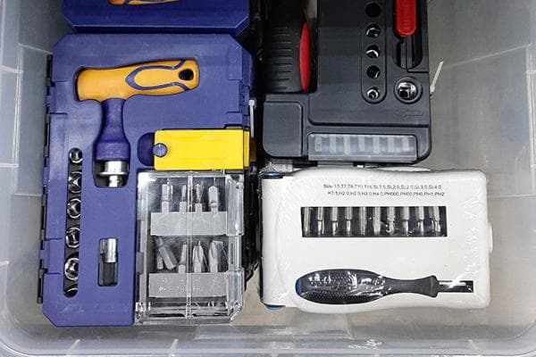 Jeu d'embouts et de douilles