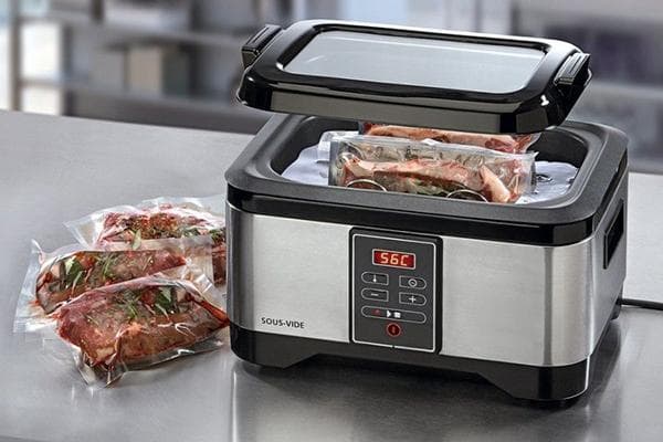 Sous vide stationnaire