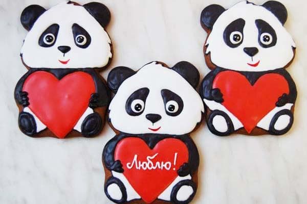 Saint-Valentin en pain d'épice