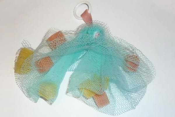 Loofah pour fouetter la mousse pour le lavage