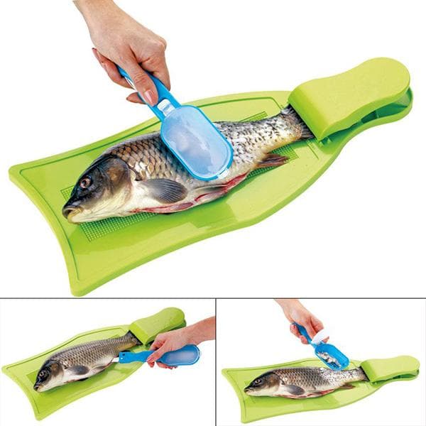 Planche en plastique pour nettoyer le poisson