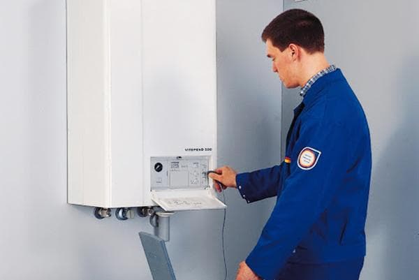 Contrôle d'une chaudière à gaz par un spécialiste