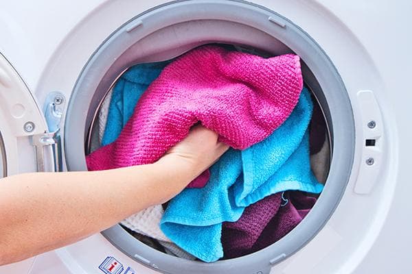 Surcharge du tambour de la machine à laver