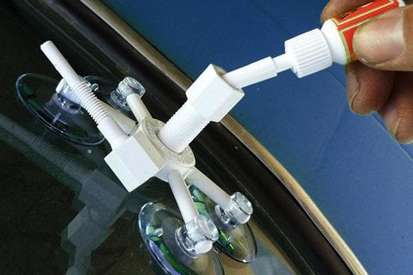 Réparer un pare-brise fissuré