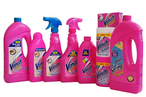 Gamme de produits Vanish