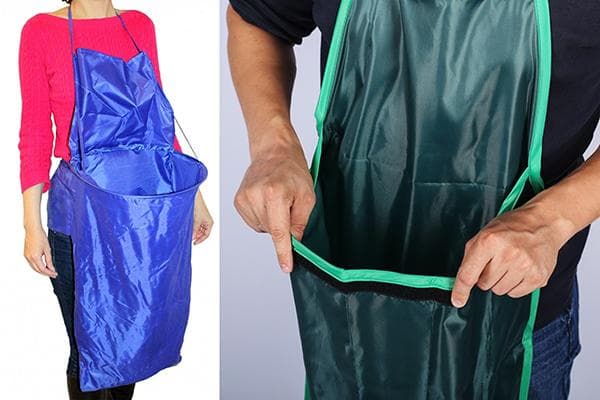 Tablier pour ramasser les feuilles