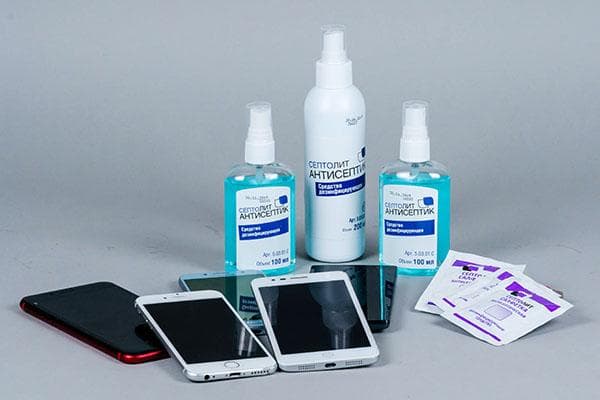 Désinfectants pour téléphone