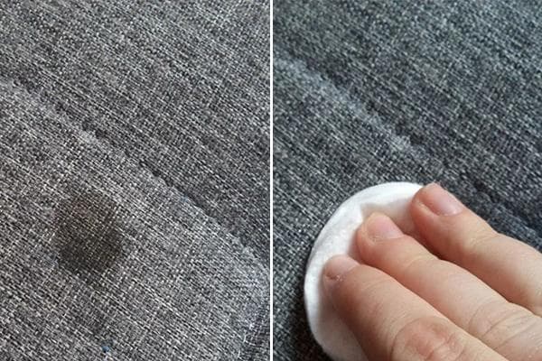 Enlever les taches de sang sur les tissus d'ameublement