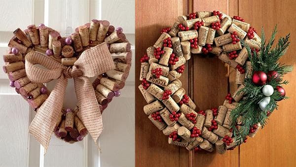 Couronnes de liège de vin