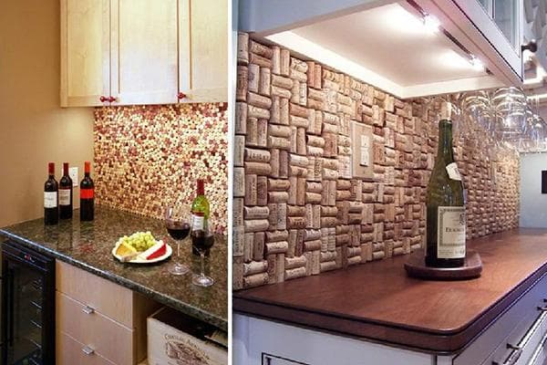 Tabliers de cuisine en bouchons de liège