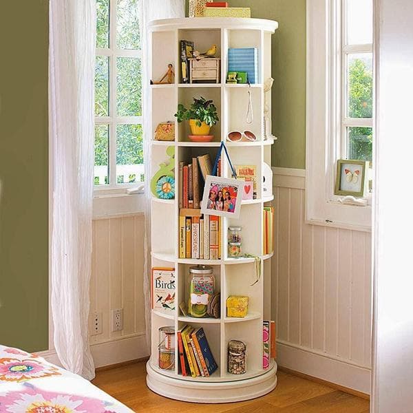 Bibliothèque rotative pour livres pour enfants