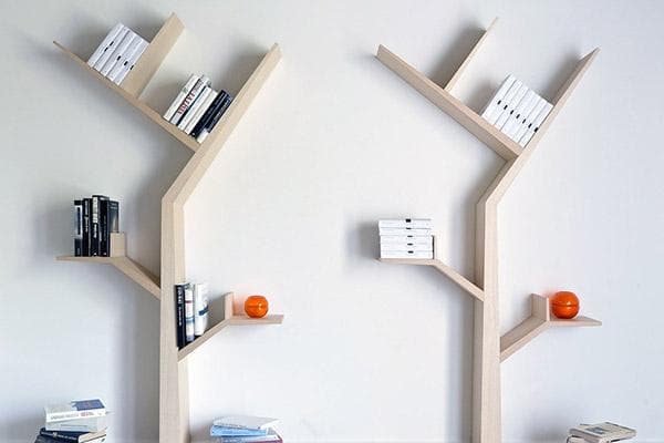 Bibliothèques en forme d'arbres