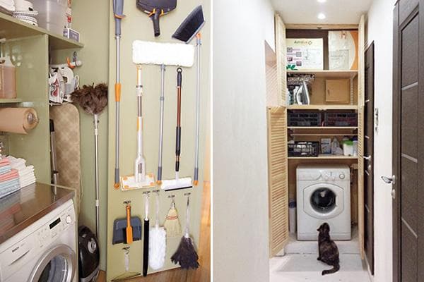 Débarras dans les petits appartements