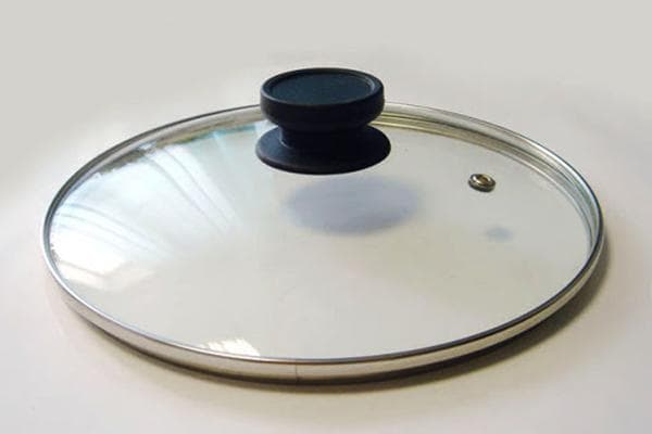 Couvercle de casserole en verre