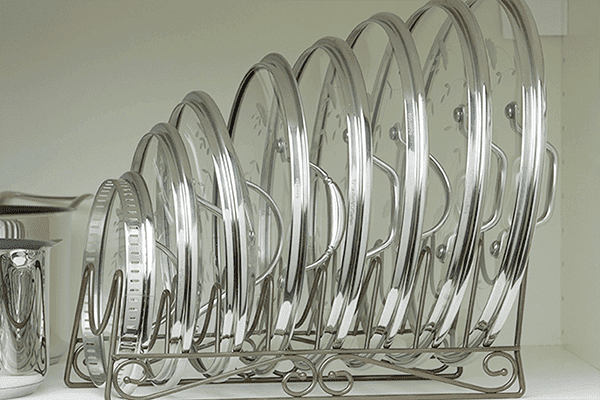 Couvercles de pots en verre