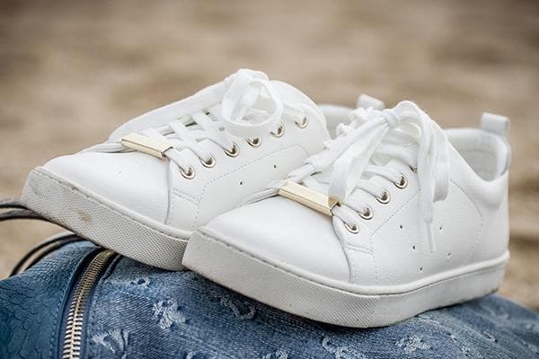 Baskets femme blanches