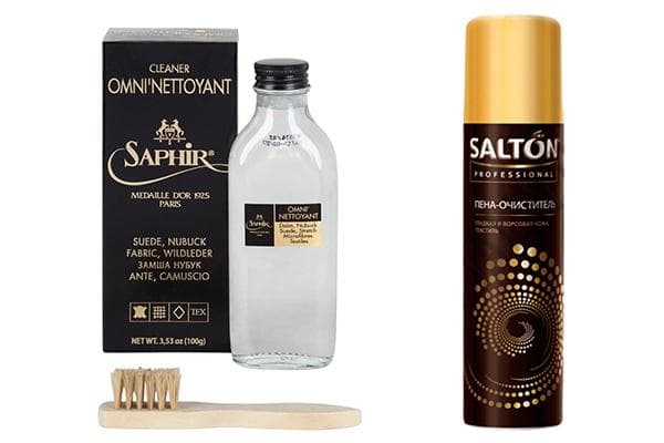 Produits de nettoyage pour bottes en feutre