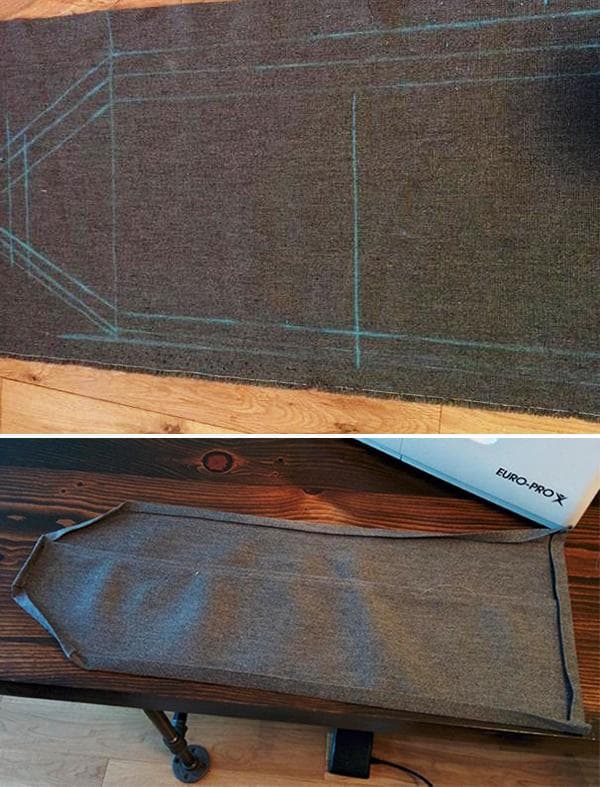 Fabriquer un organiseur en jean avec des poches