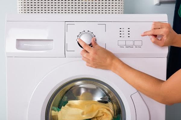 Laver un lambrequin en machine