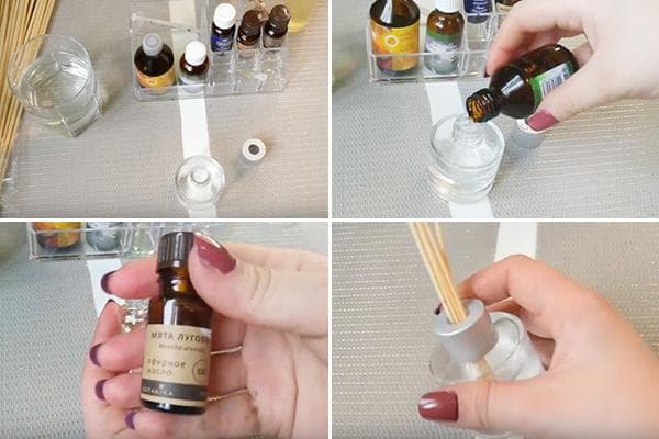 Fabriquer de vos propres mains un diffuseur d'arômes pour votre maison