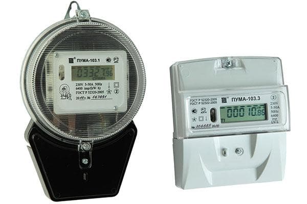 Compteurs PUMA 103.1