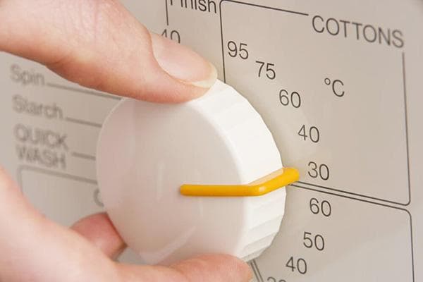 Température de lavage 30 degrés
