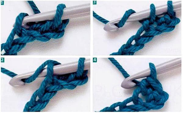 Tricot au crochet simple