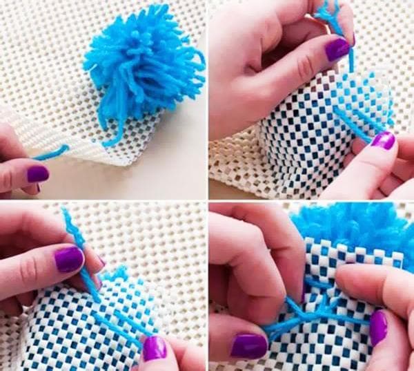 Attacher un pompon au maillage de base