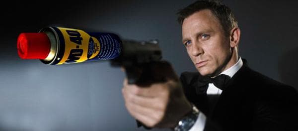 James Bond et le WD-40