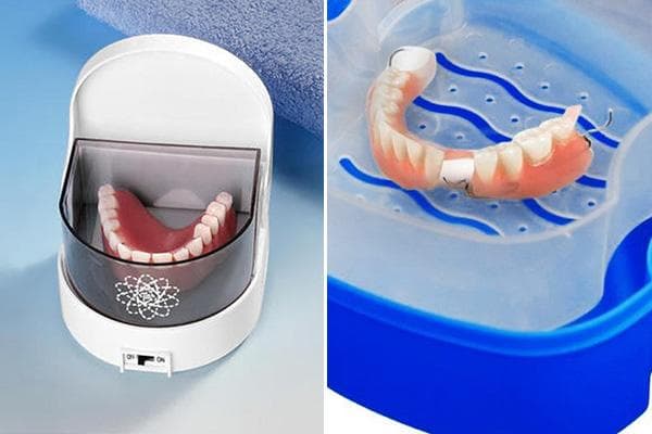 Conteneurs pour stocker les prothèses dentaires