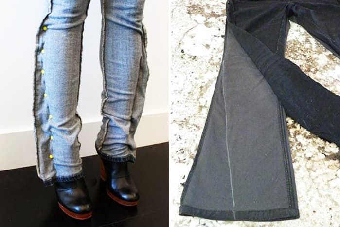 Comment modifier un jean sans besoin