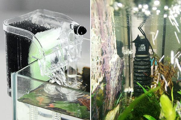 Filtres externes et internes pour aquariums