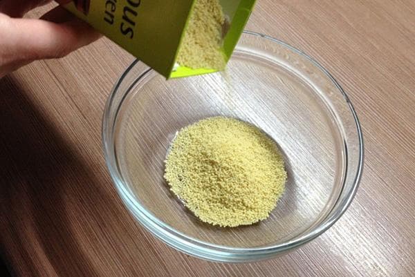 Céréales de couscous