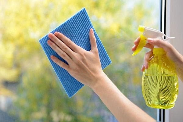 Le nettoyage des vitres