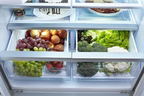 Zone fraîcheur au réfrigérateur