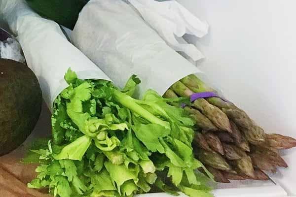 Conserver les asperges et les légumes verts