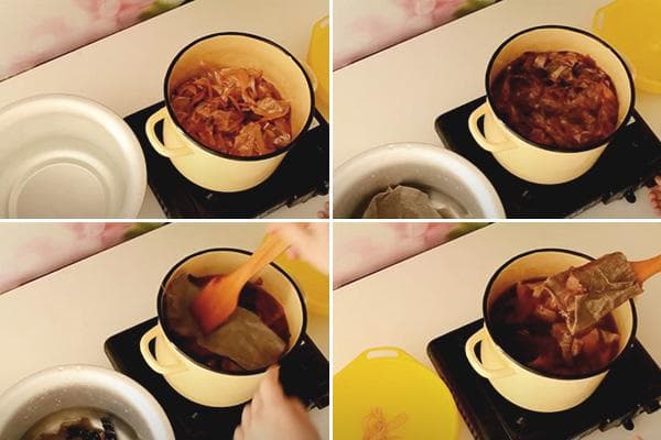 Teindre des chutes de tissu avec des pelures d'oignons