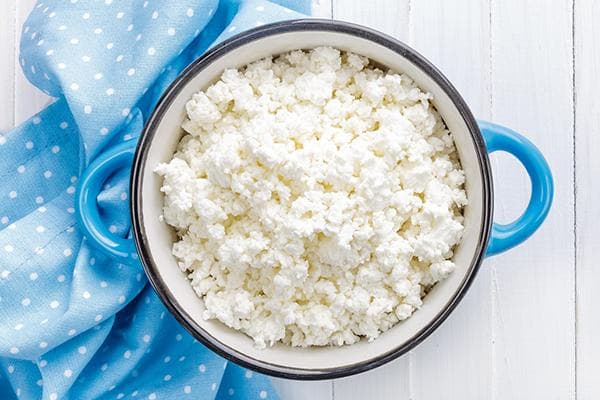 Casserole de fromage cottage