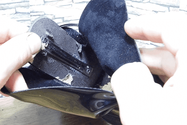 Craquements dus au support du cou-de-pied dans les chaussures