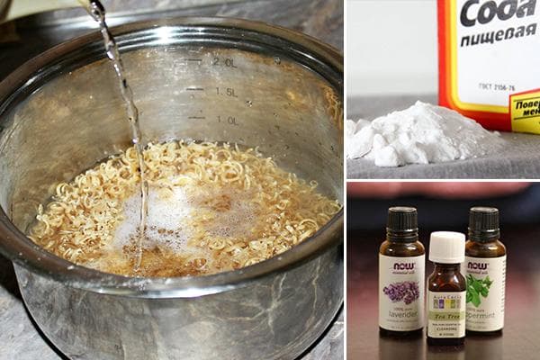 Ingrédients nettoyants pour tapis de voiture faits maison