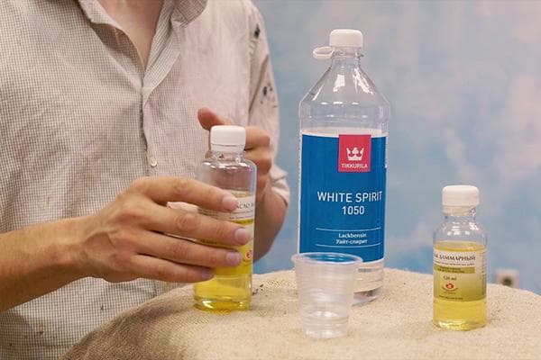 Utiliser du white spirit