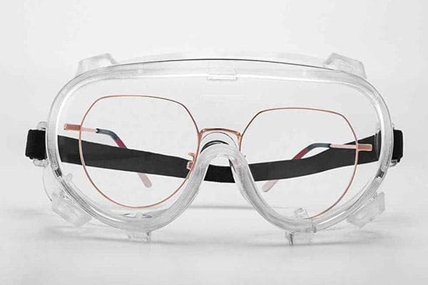 Lunettes de sécurité médicales avec effet anti-buée
