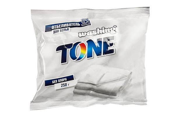 Eau de Javel contenant de l'oxygène Ton de lavage