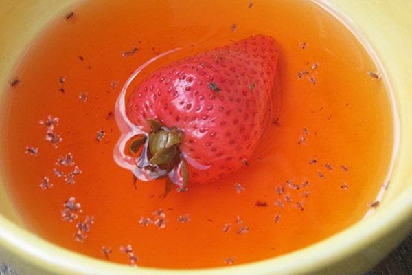 Piège à moucherons - sirop de fraise
