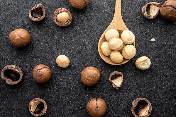 Noix de macadamia décortiquées