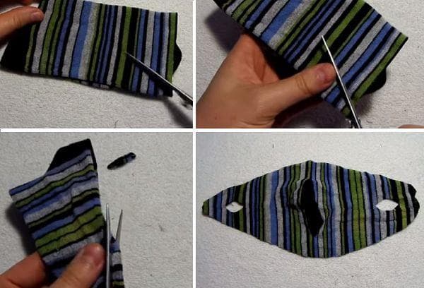 Masque chaussettes longues