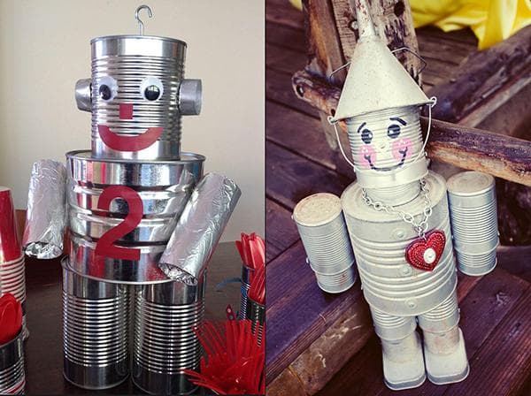 Des robots fabriqués à partir de canettes
