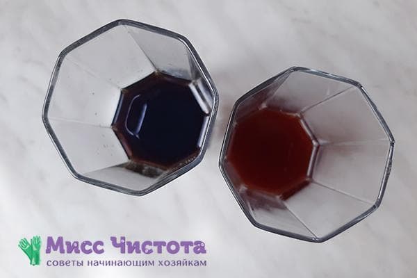 Jus de grenade avec et sans soda