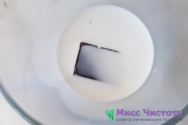 Le chocolat ne se noie pas dans le lait