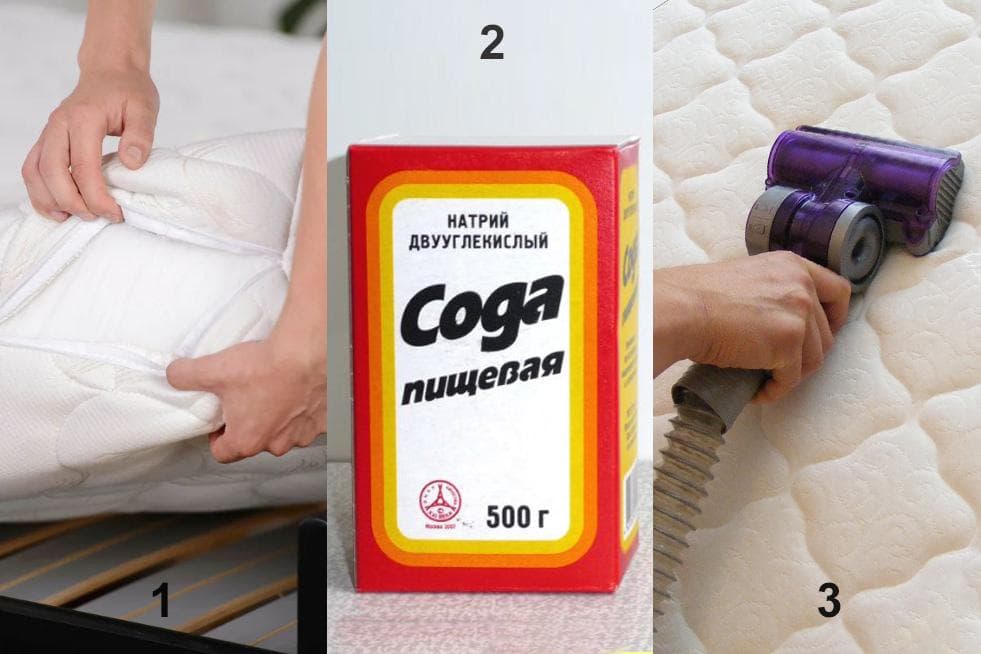 3 étapes pour nettoyer un matelas avec du bicarbonate de soude